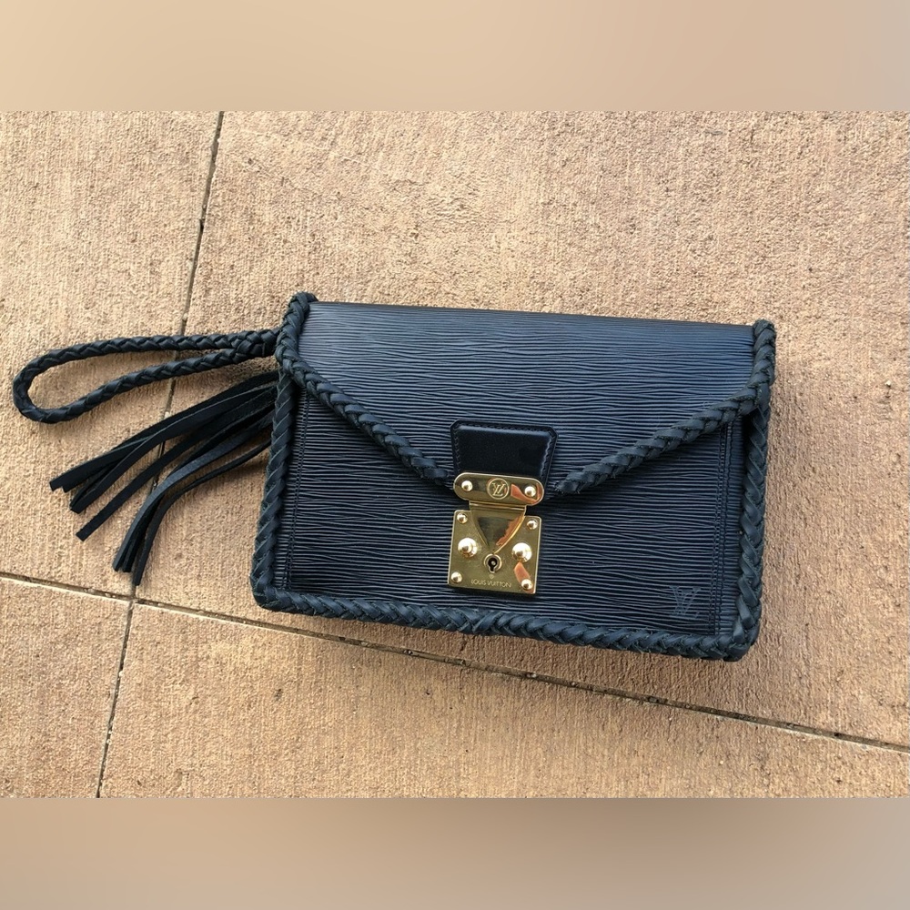 Authentic Louis Vuitton Clutch revamped by Leather and Vodka